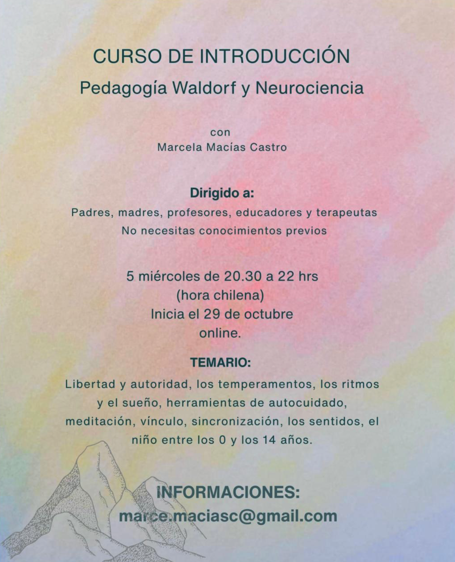 Curso de Introducción Pedagogía Waldorf y Neurociencia